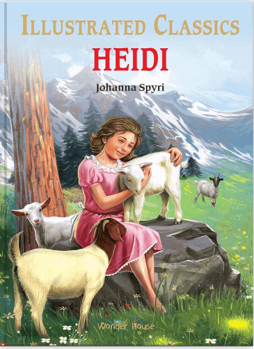 Heidi by Johanna Spyri Book Cover