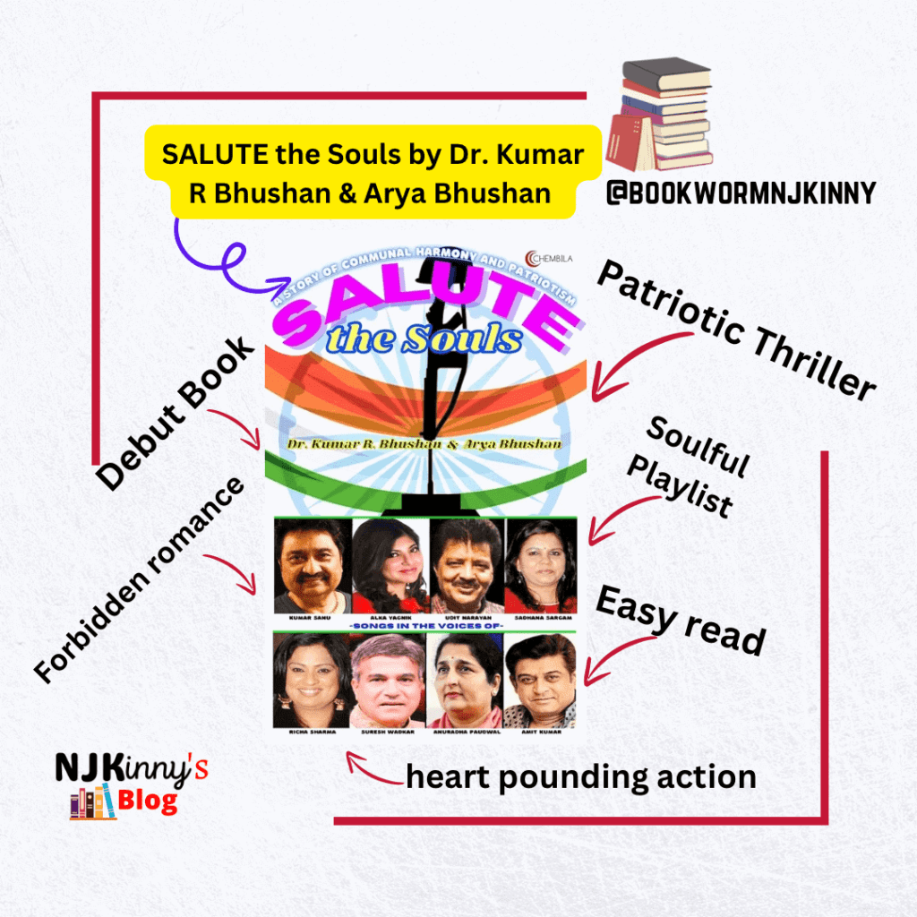 Salute the Souls by Dr. Kumar R Bhushan and Arya Bhushan Book Review on Njkinny's Blog